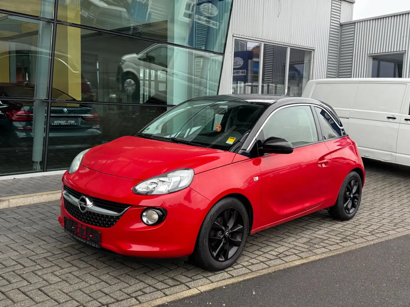 Opel Adam Jam 1.2 Klima PDC LM Tempomat EFH Bluetooth Rosso - 1
