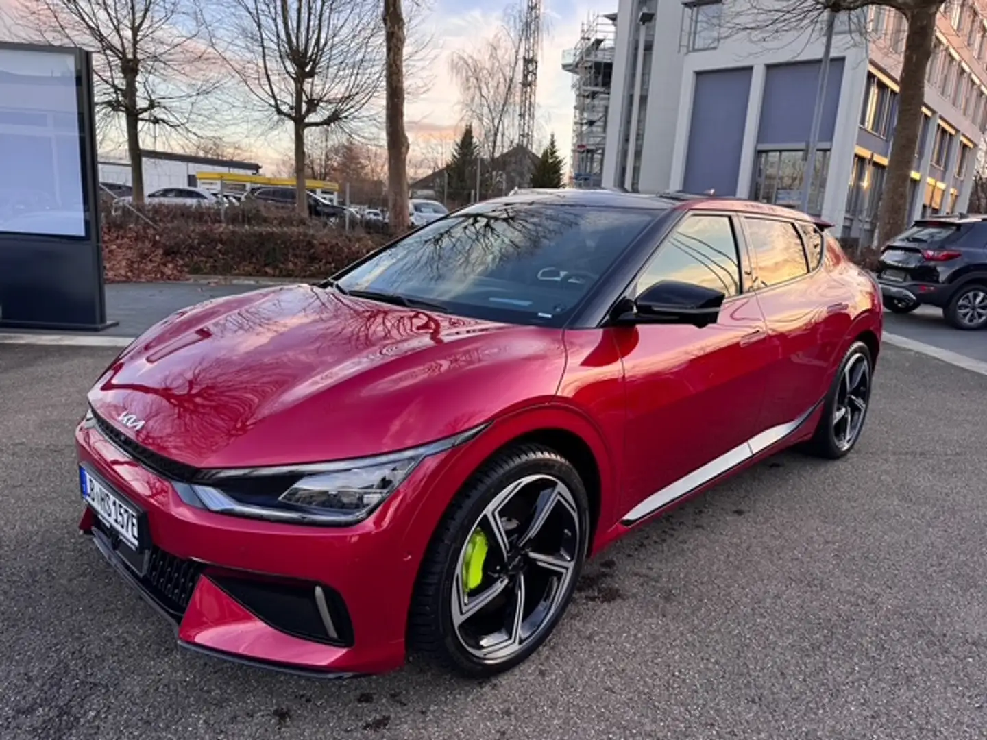 Kia EV6 77,4-kWh AWD GT Rot - 1