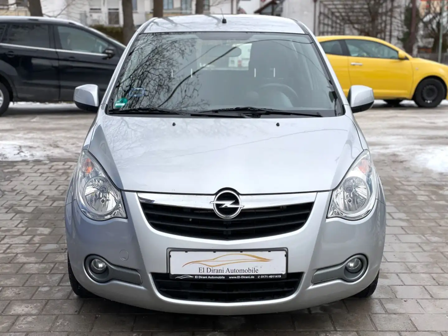 Opel Agila B Edition Klima/S-Heft gepflgt./TÜV 06.24 Srebrny - 2