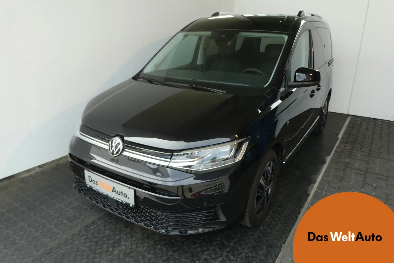 Volkswagen Caddy Style TDI Zwart - 1