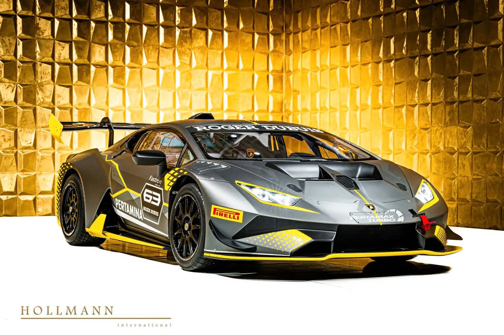 Lamborghini Huracán HURACAN + SUPER TROFEO EVO +1 of 10 + RACING CAR Сірий - 1