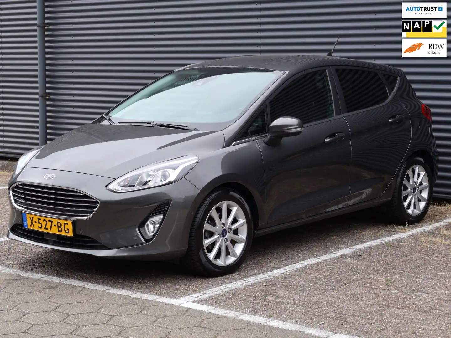 Ford Fiesta 1.0 EcoBoost Titanium|Vol Opties| Nwe. Riem Gris - 1
