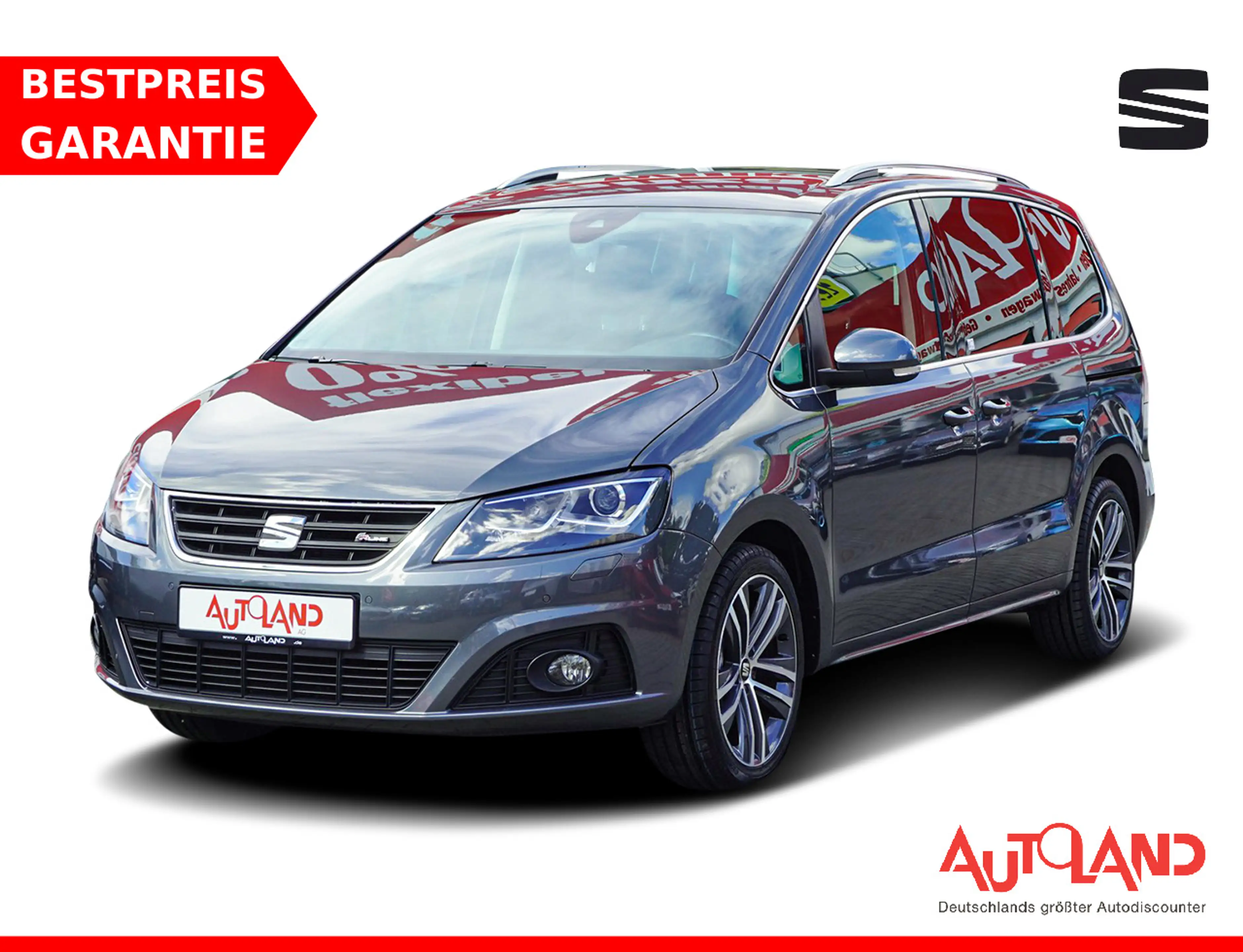 SEAT Alhambra 2.0 TDI FR-Line 7S Bi-Xenon Kamera AHK