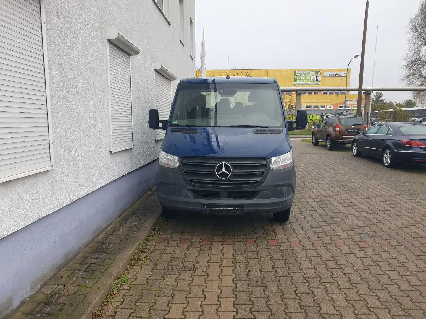 Mercedes-Benz Sprinter III Pritsche DoKa RWD516 Maxi/Klima/SH Bleu - 2