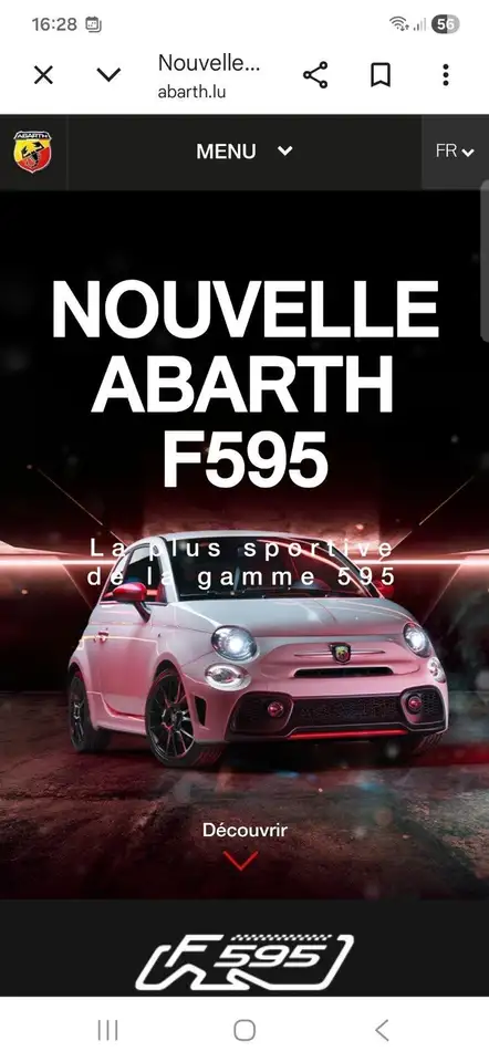 Abarth 595 Pista 2022