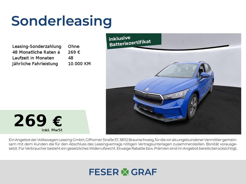 Skoda Enyaq 50 Loft NAVI/RFK/LED/SmartLink/PDCv+h