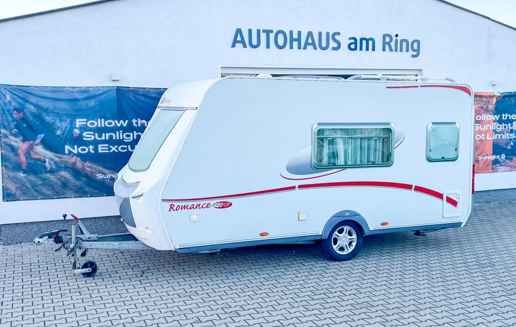 Sterckeman Romance 420CP Markise Dusche/WC Gasheizung ! Blanco - 1