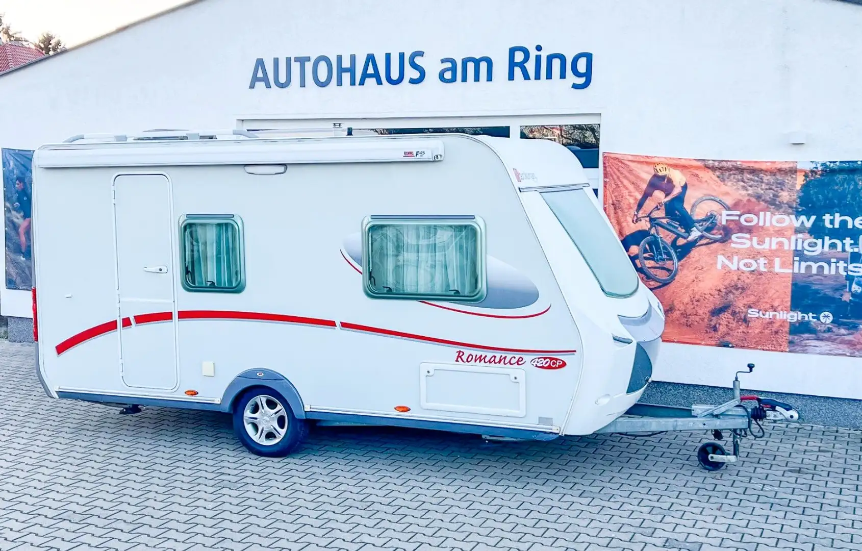 Sterckeman Romance 420CP Markise Dusche/WC Gasheizung ! Blanco - 2