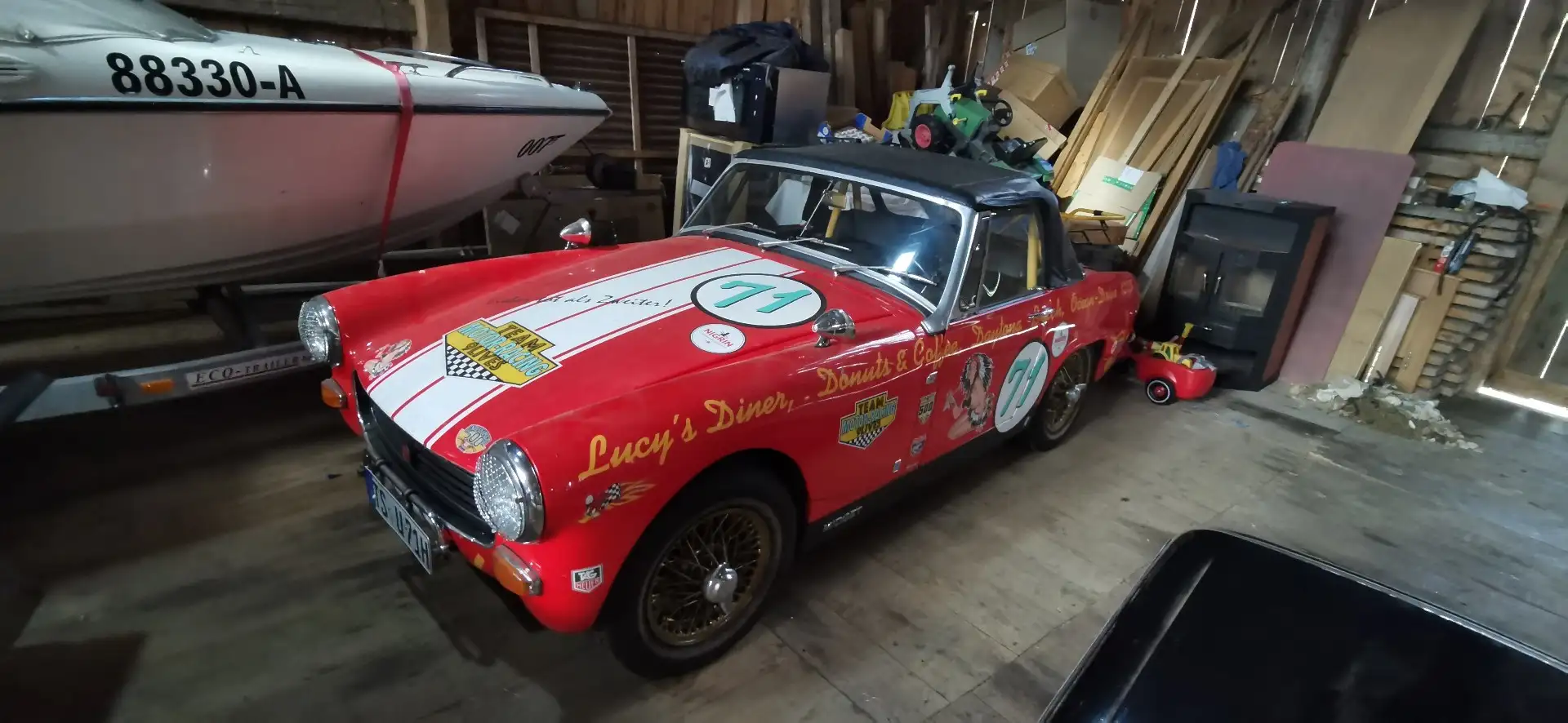 MG Midget Oldtimer Cabrio - 1