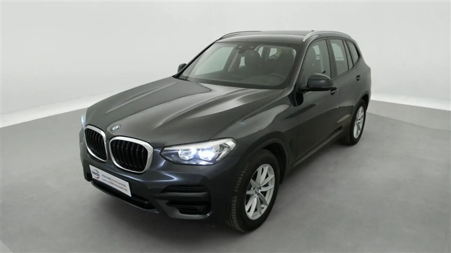 BMW X3 2.0 d sDrive18 CUIR/NAVI/FULL LED/JA18/PDC Grijs - 1
