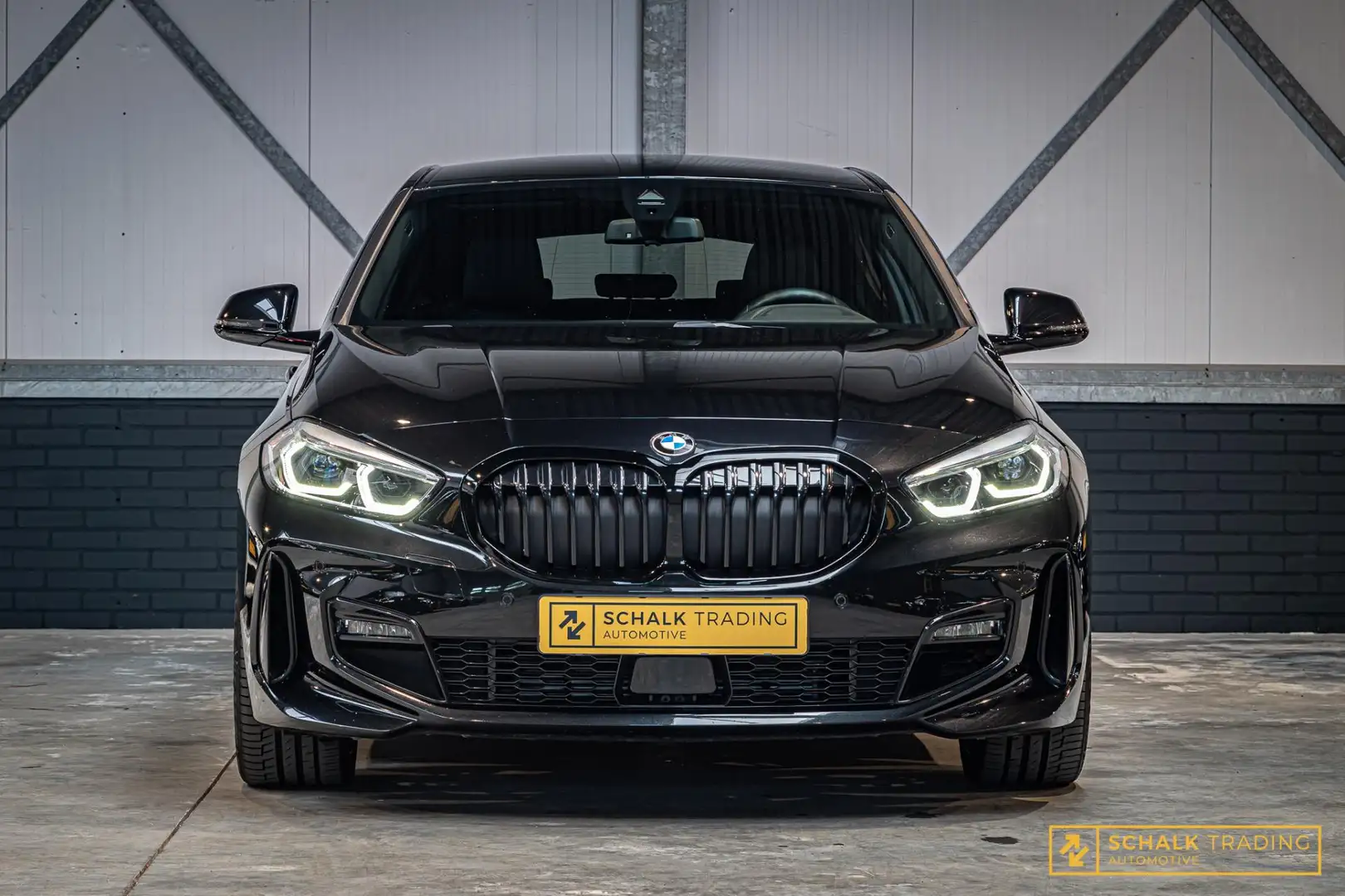 BMW 118 1-serie 118i High Executive|M-Sport|M Sportstoelen Czarny - 2
