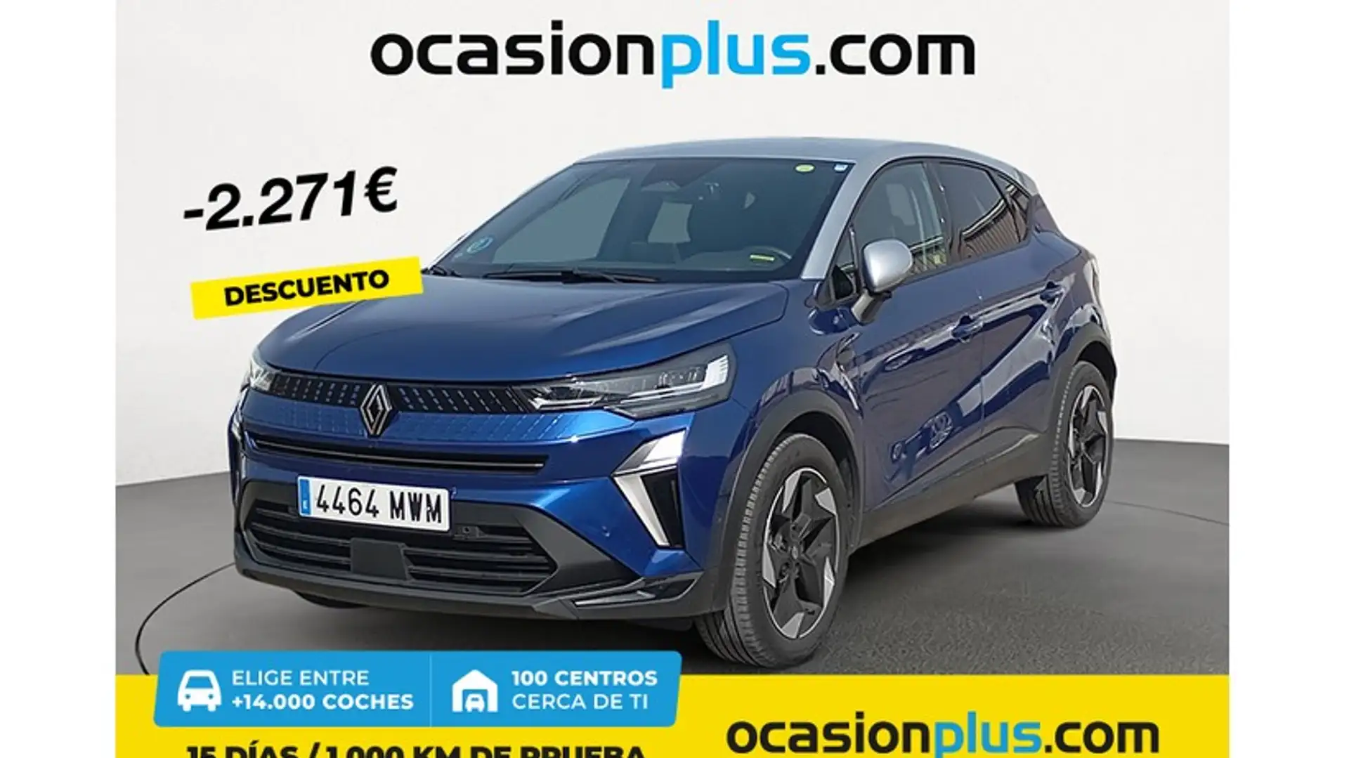 Renault Captur TCe GPF Micro Híbrido Techno 103kW Bleu - 1