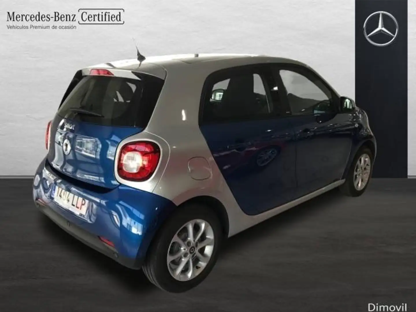 smart city-coupé/city-cabrio 60KW EQ BATTERY 82 5P Bleu - 2