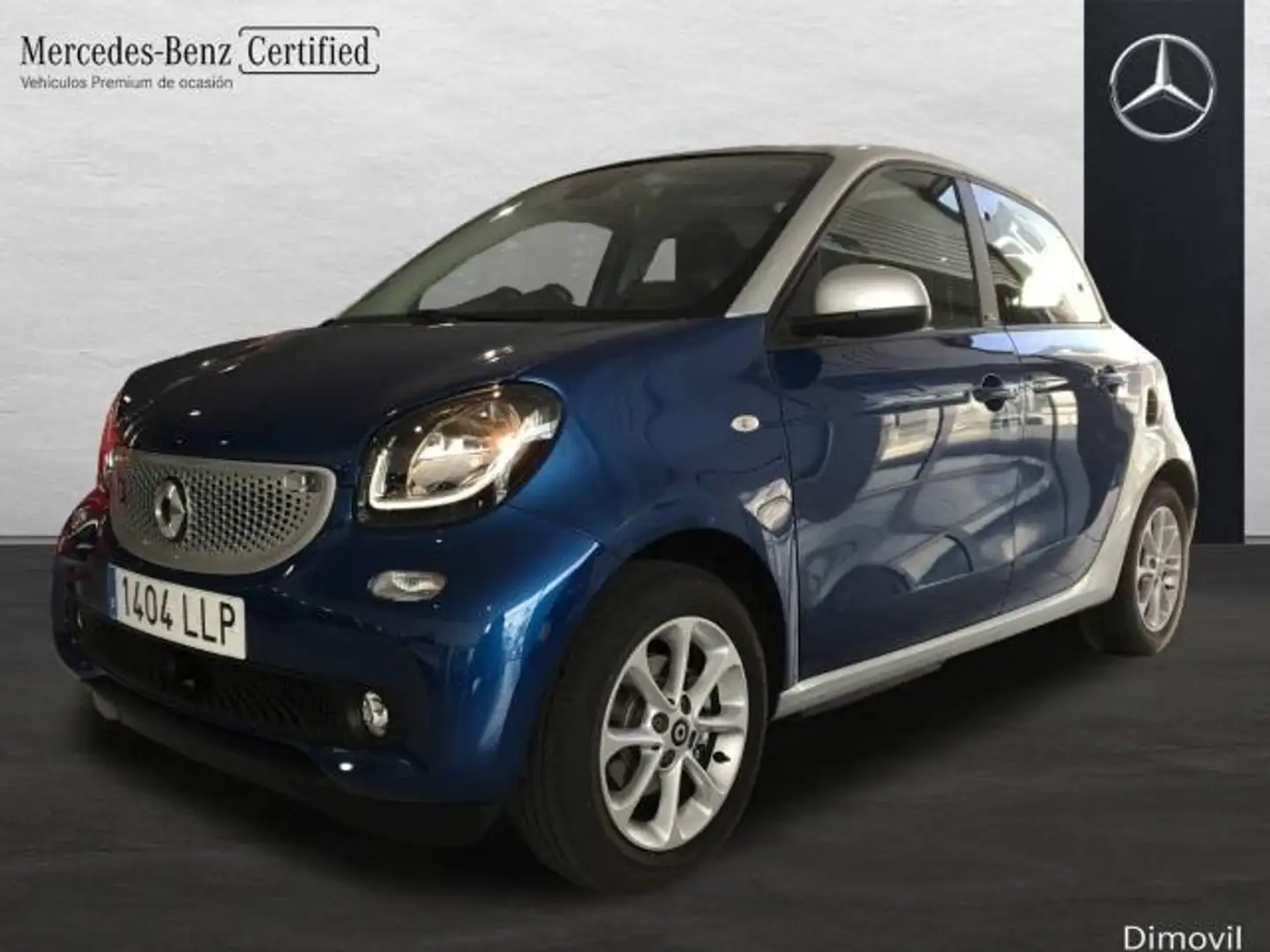 smart city-coupé/city-cabrio 60KW EQ BATTERY 82 5P Bleu - 1