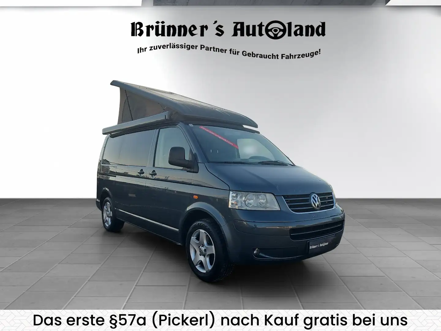 Volkswagen Kastenwagen T5 4 Schlafplätze 8 Sitze Grigio - 2