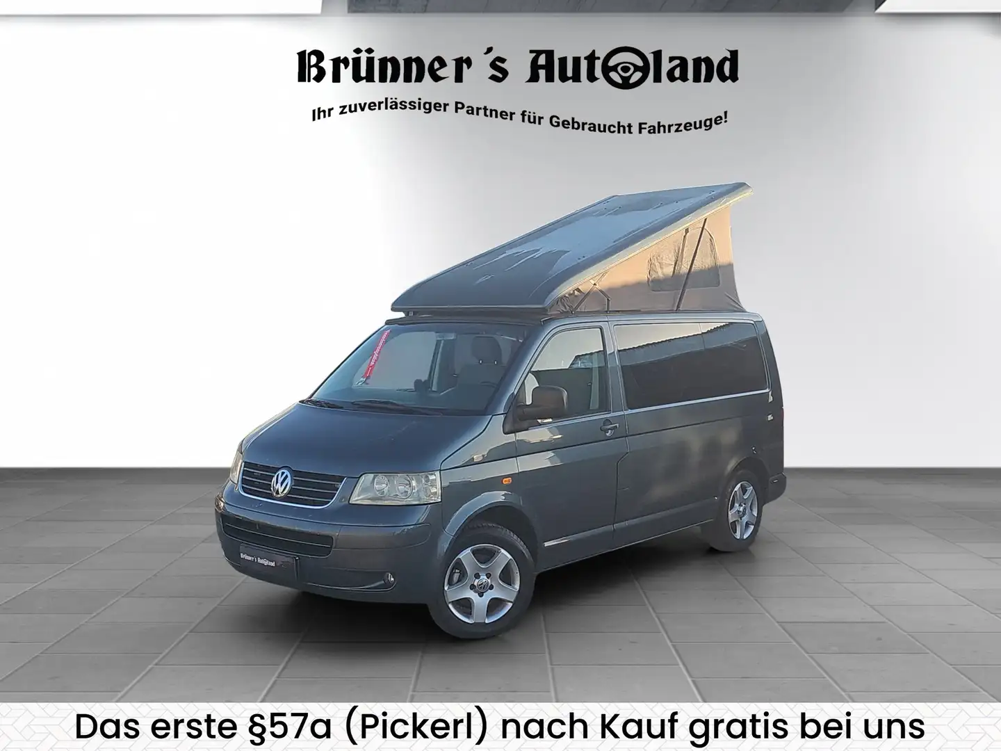 Volkswagen Kastenwagen T5 4 Schlafplätze 8 Sitze Grigio - 1