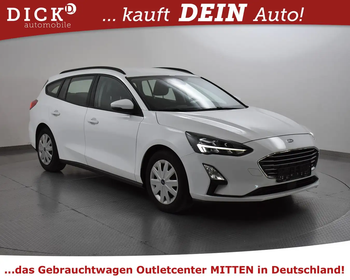 Ford Focus Tur 1.5d Trend LED+SITZHZ+TEMP+MFL+PDC+AHK White - 1