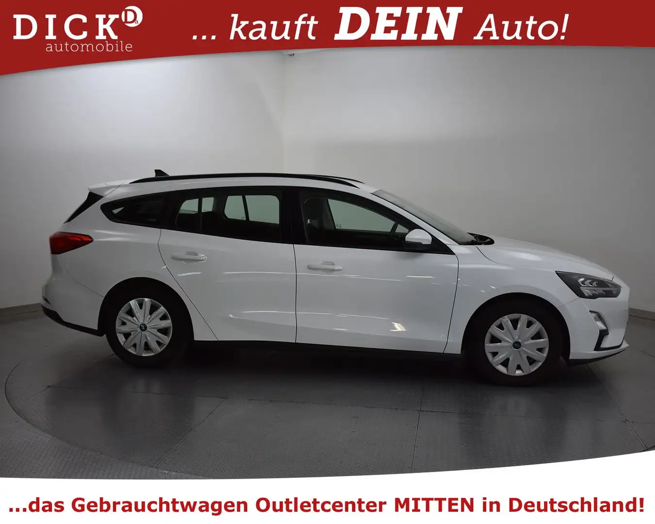 Ford Focus Tur 1.5d Trend LED+SITZHZ+TEMP+MFL+PDC+AHK White - 2