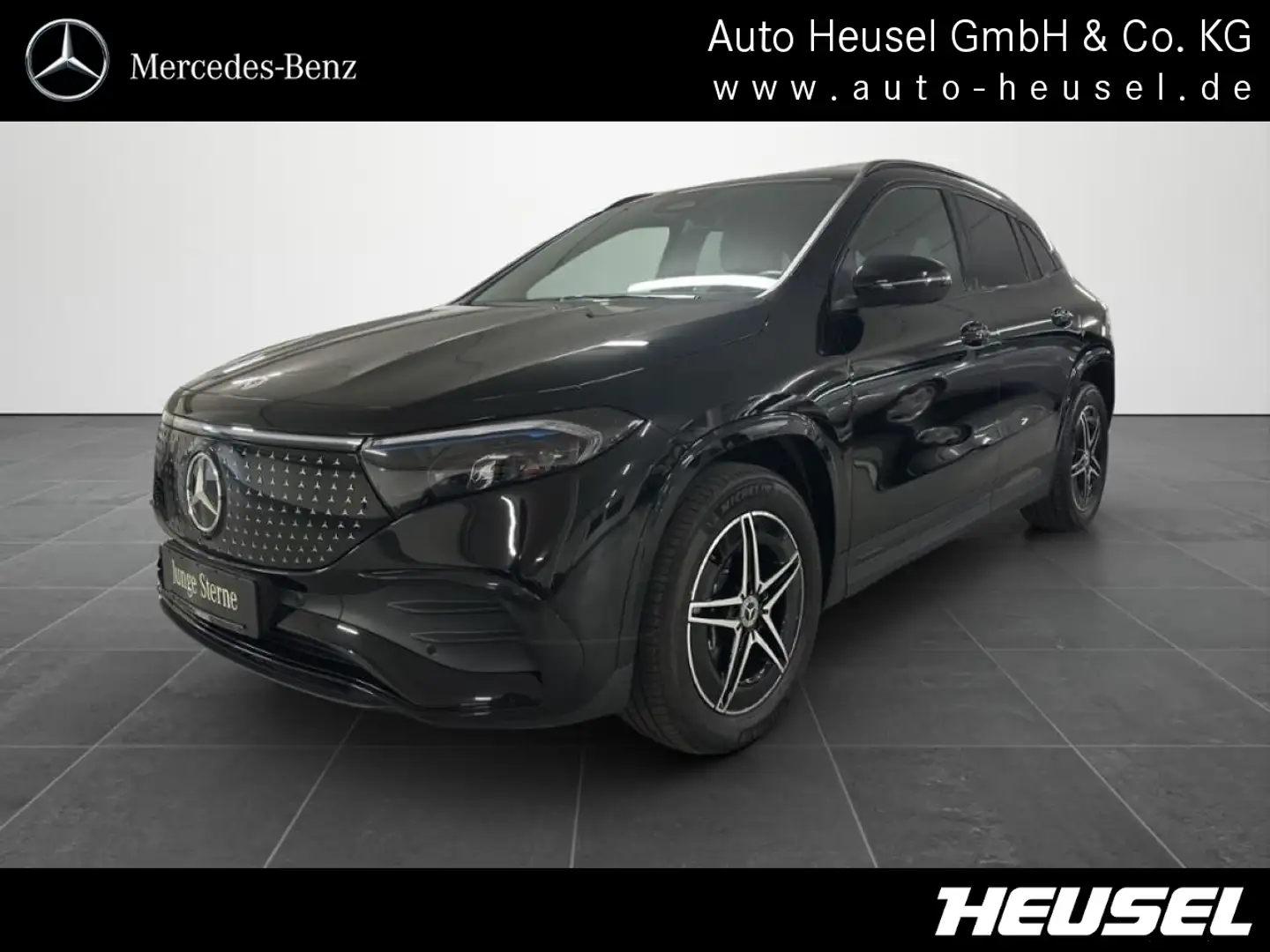 Mercedes-Benz EQA 300 4M AMG  *Night*Totwinkel*AHK*Easyp.* Zwart - 1