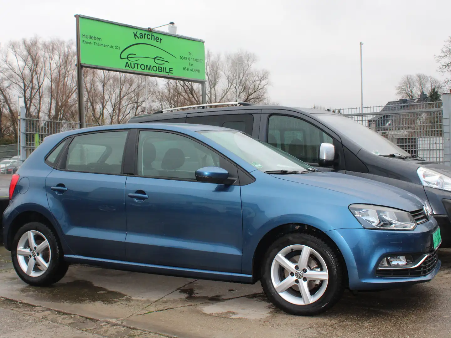 Volkswagen Polo Comfortline BMT/Start-Stopp*Klima*11TKM* Bleu - 1