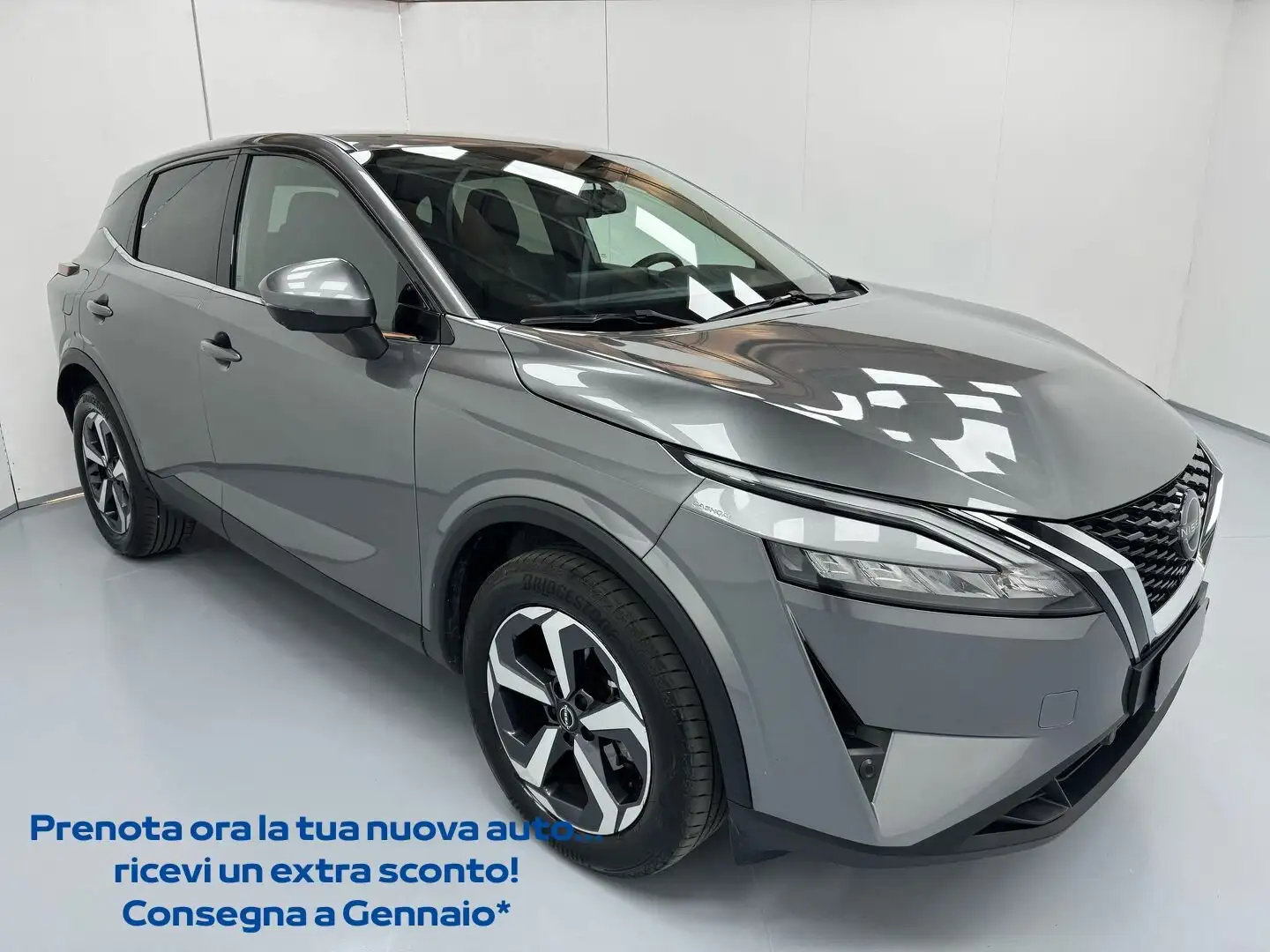 Nissan Qashqai N-CONNECTA M-HEV X-TRONIC 158CV ONLY PROMO! Grijs - 1