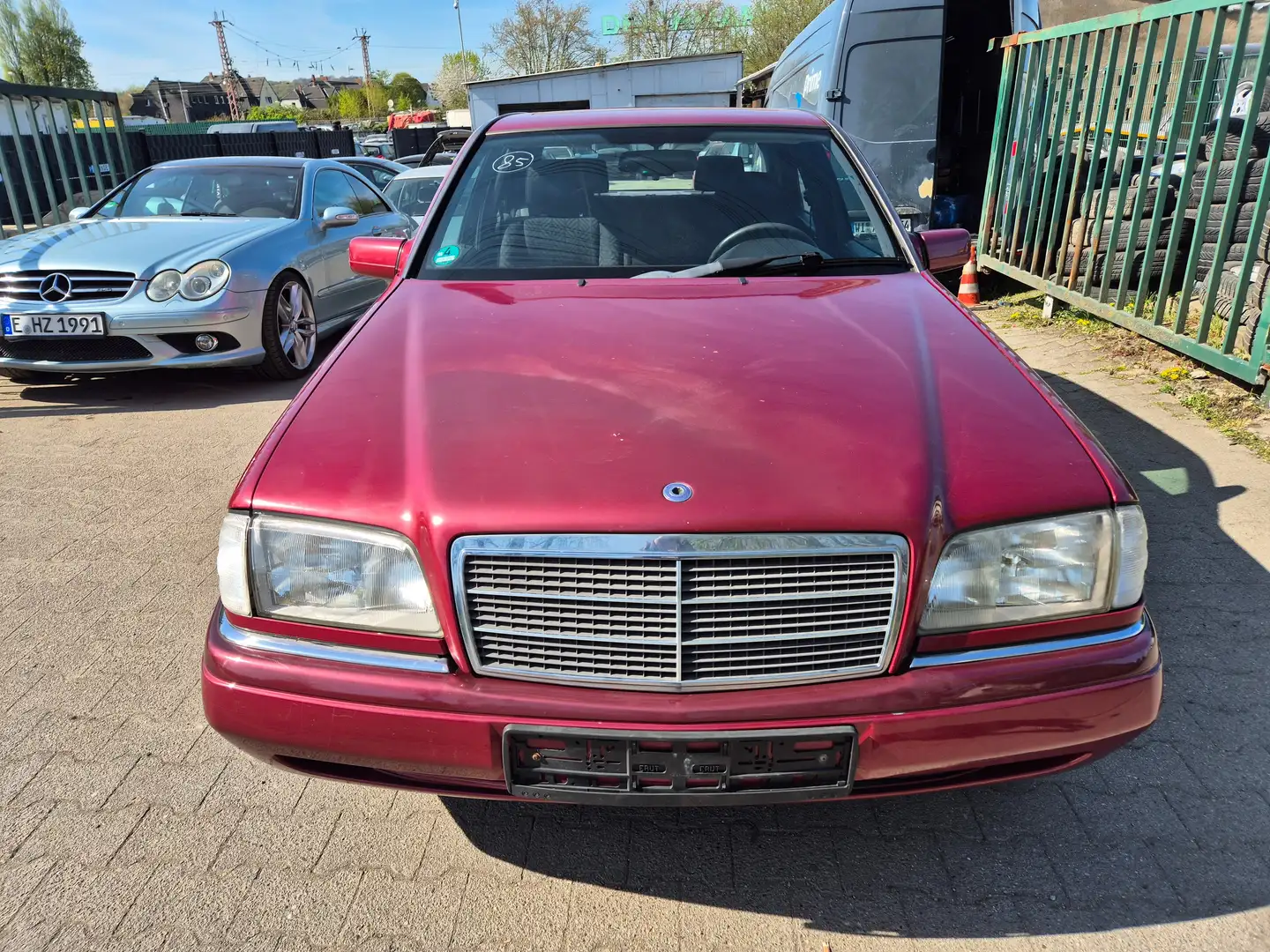 Mercedes-Benz C 180 Elegance Tüv 03.2026 Roşu - 2