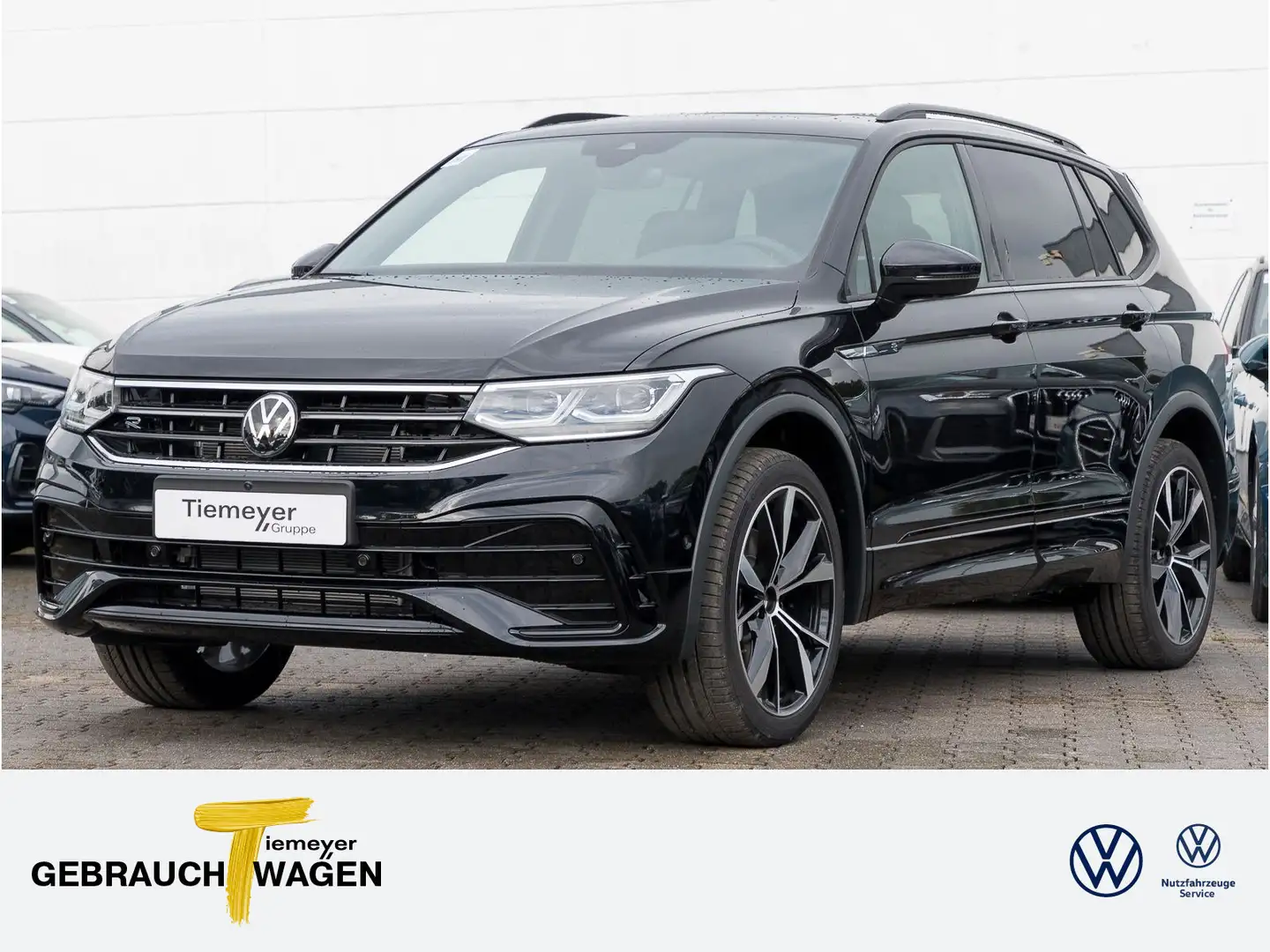 Volkswagen Tiguan Allspace 2.0 TDI DSG 4M R-LINE LEDER LM20 Schwarz - 1