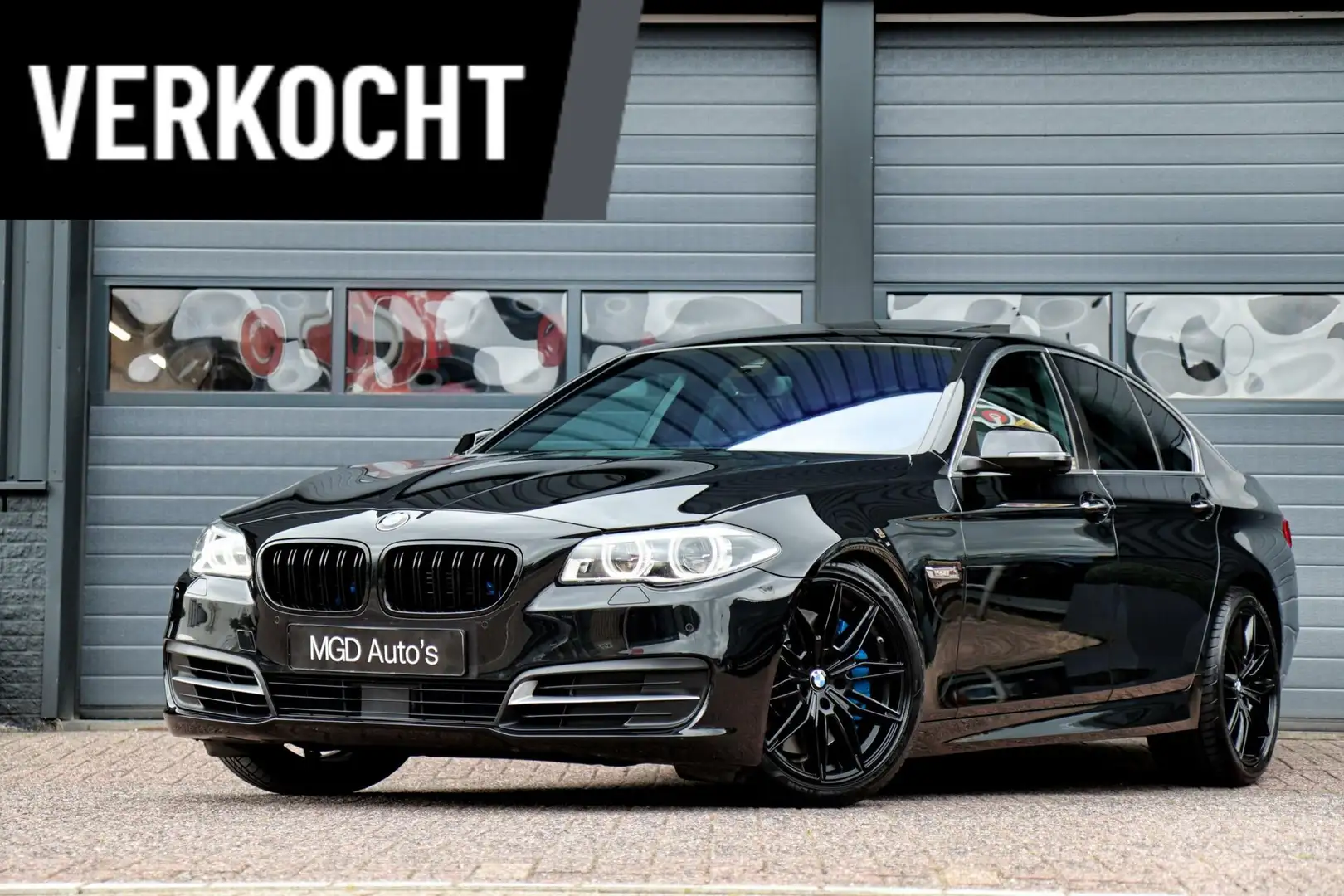 BMW 550 5-serie 550i High Executive /SCHUIFDAK/SOFT-CLOSE/ Negro - 1