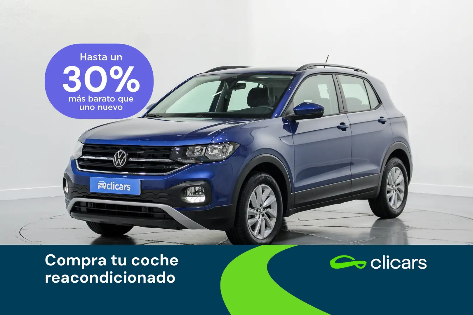 Volkswagen T-Cross 1.0 TSI Advance Blauw - 1
