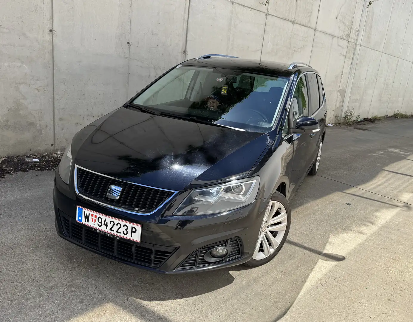 SEAT Alhambra GT 2,0 TDI CR DPF DSG Schwarz - 1