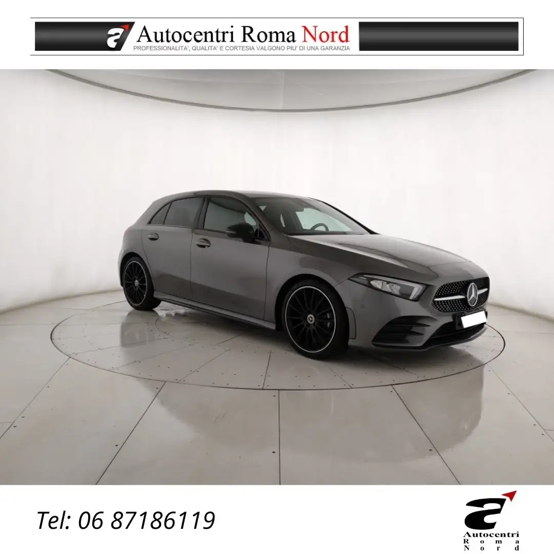 Mercedes-Benz A 200 W177 Premium Night edition auto Gris - 1