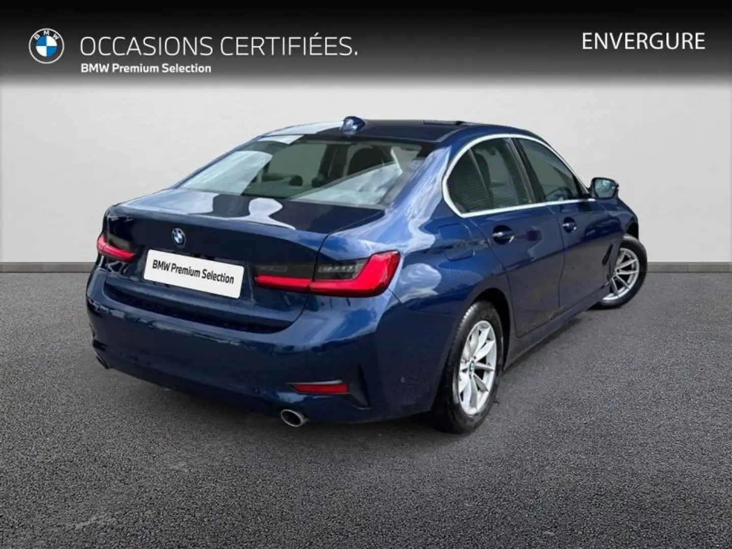 BMW 318 318dA 150ch Business Design Bleu - 2