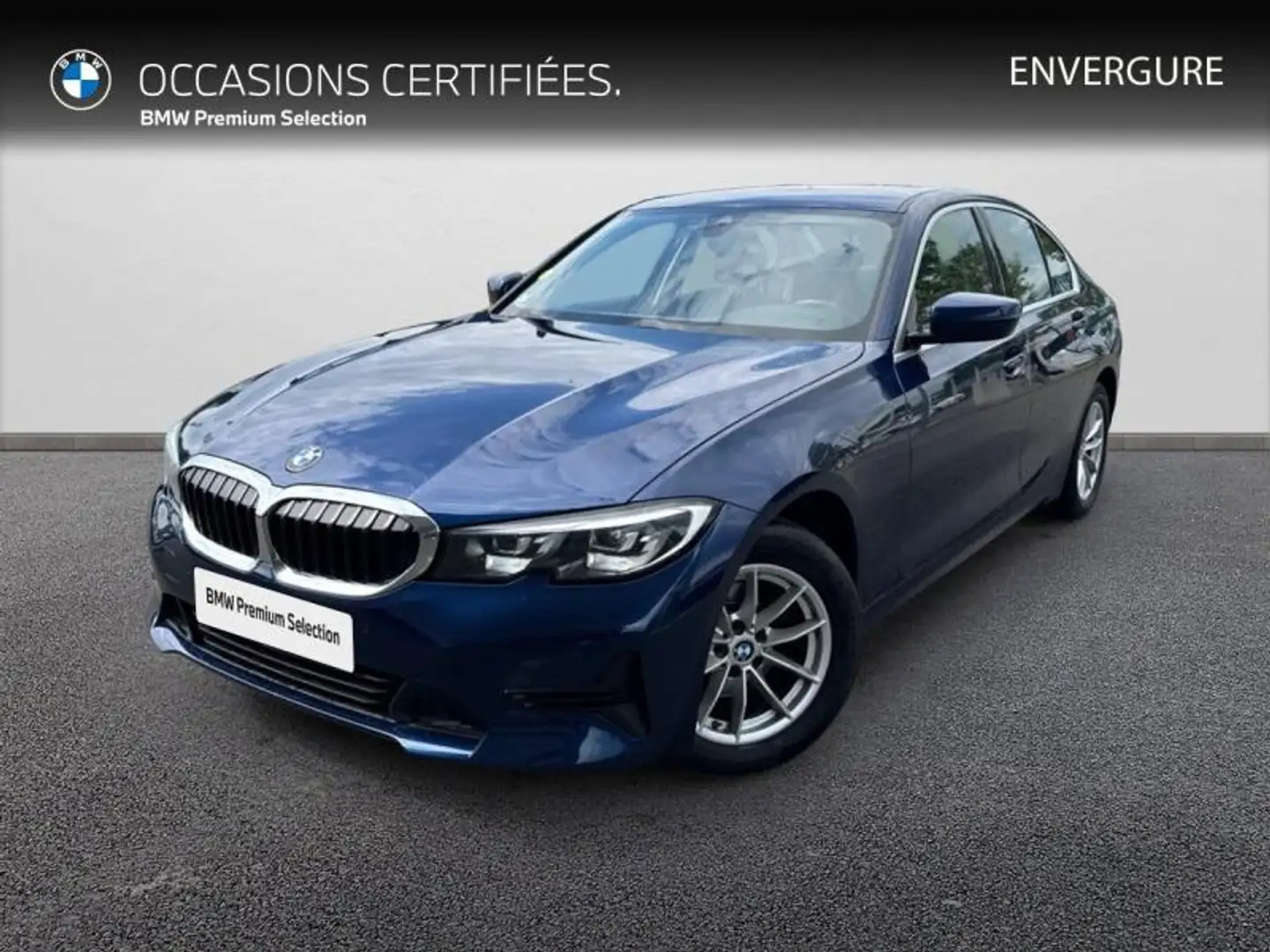 BMW 318 318dA 150ch Business Design Bleu - 1