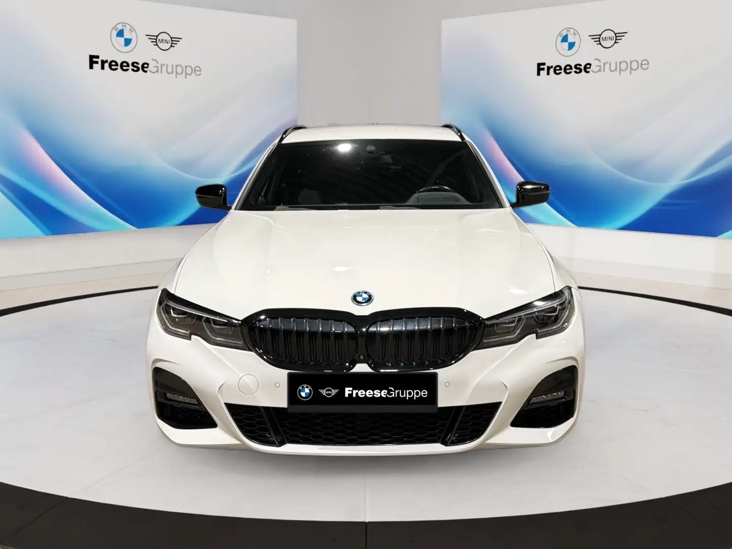 BMW 330 e Touring AHK Laser 360° HEAD-UP RFK LORDOSE Blanc - 2