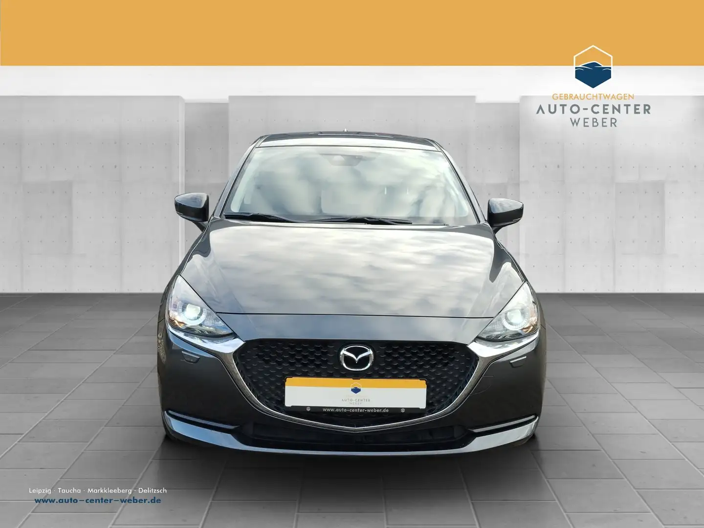 Mazda 2 1.5 SKYACTIV-G 90 M-Hybrid Facelift*Kam.*KlimaA Grau - 2