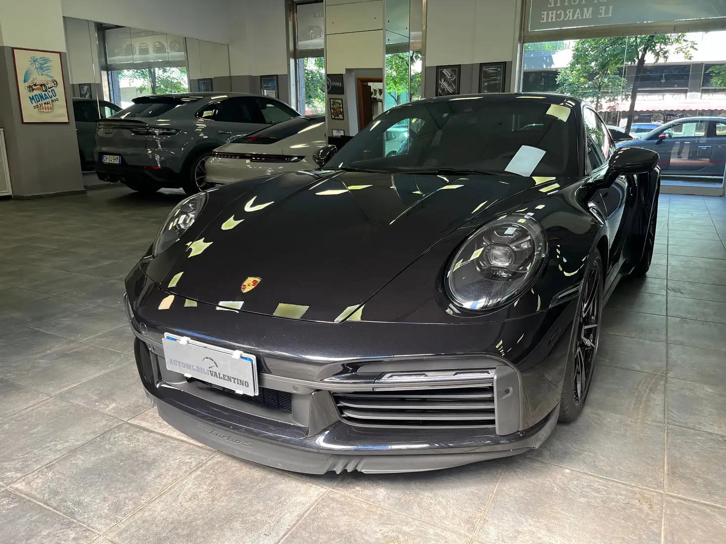Porsche 911 911 Coupe 3.7 Turbo S auto Nero - 1