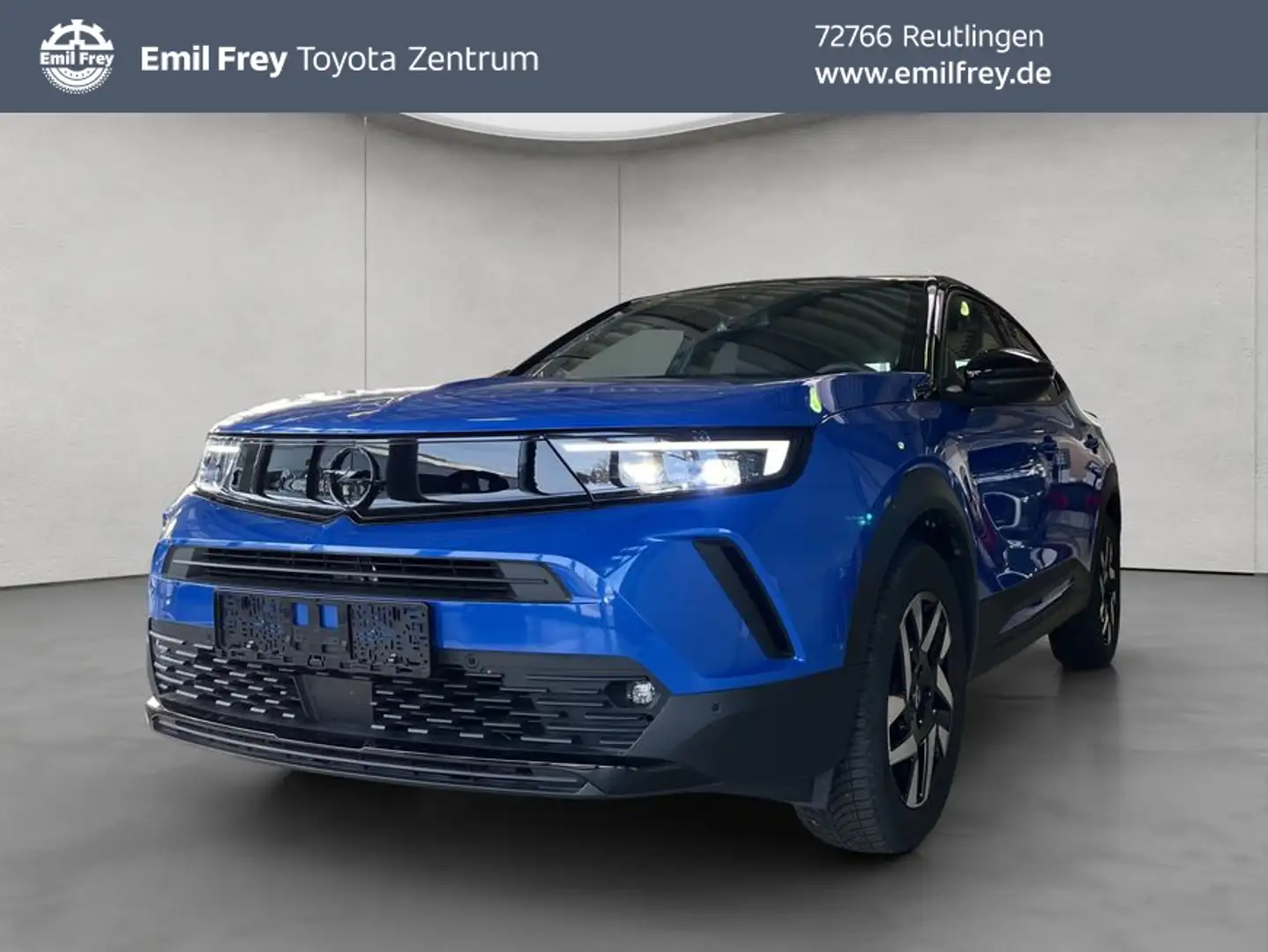 Opel Mokka 1.2 DI Turbo Automatik GS Blauw - 1