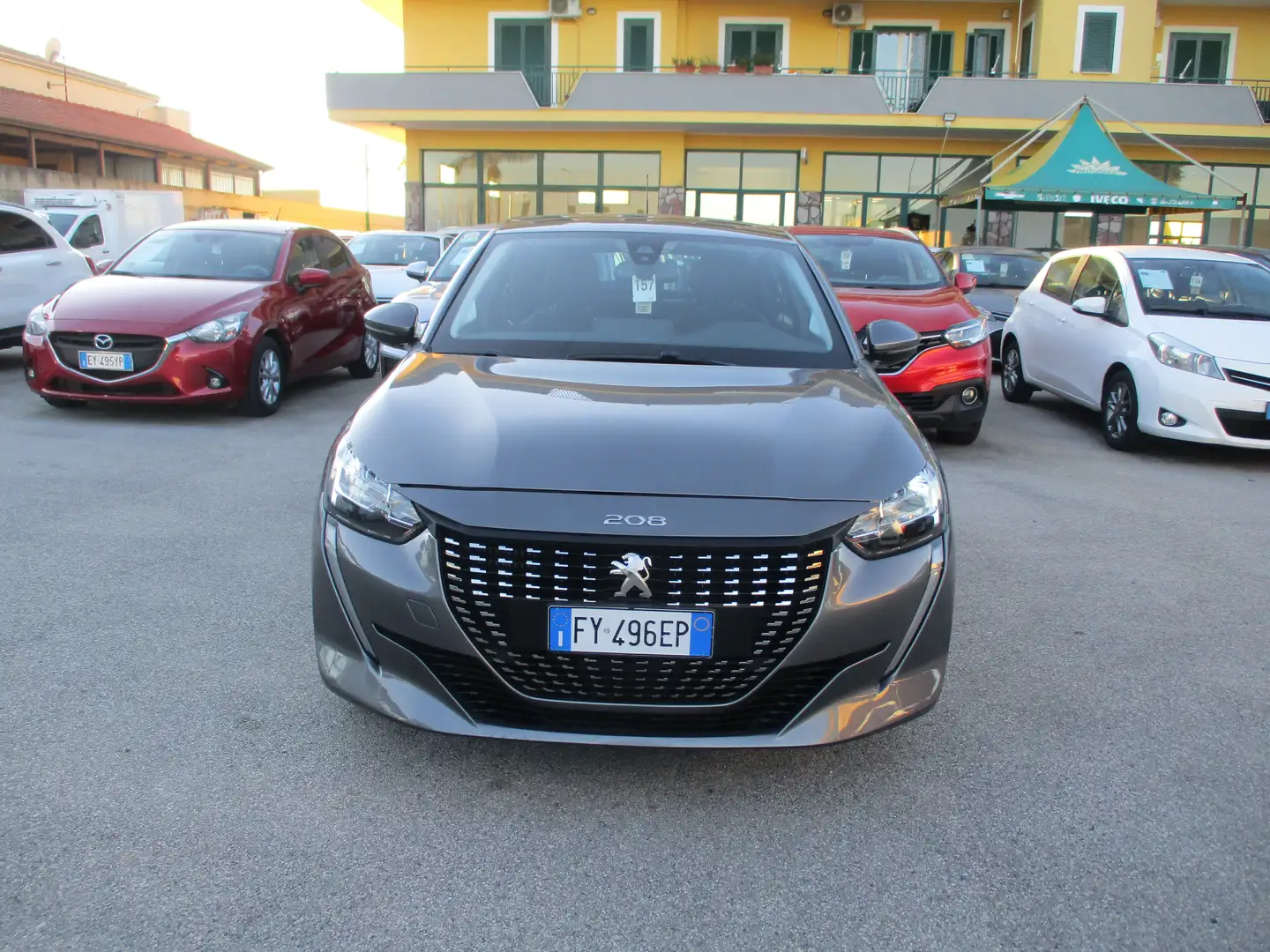 Peugeot 208 208 1.5 HDI 100CV E6D ALLURE PACK KM CERTIF 12/19 Gris - 2