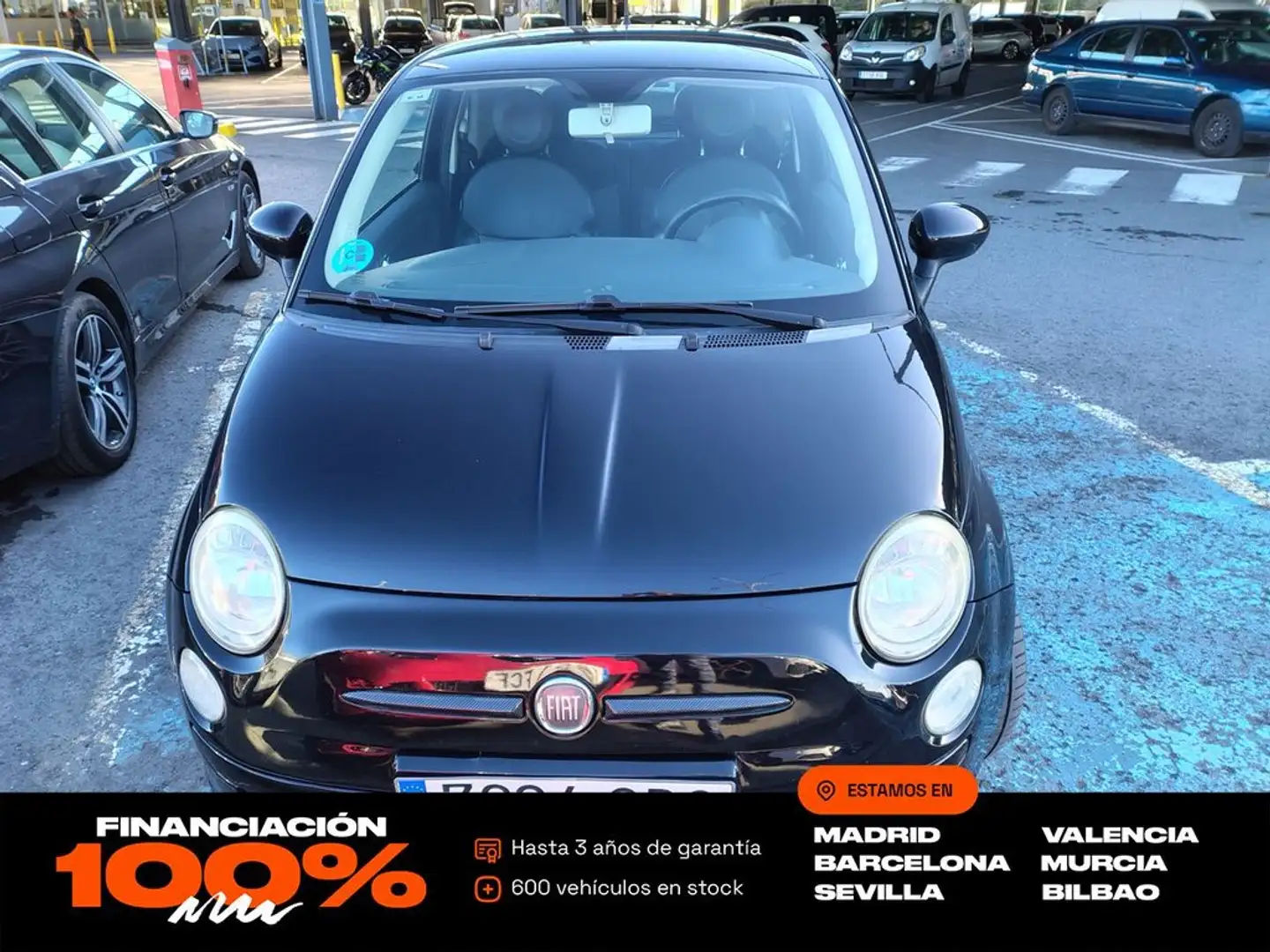 Fiat 500 1.4 16v 100 CV Sport Negro - 1