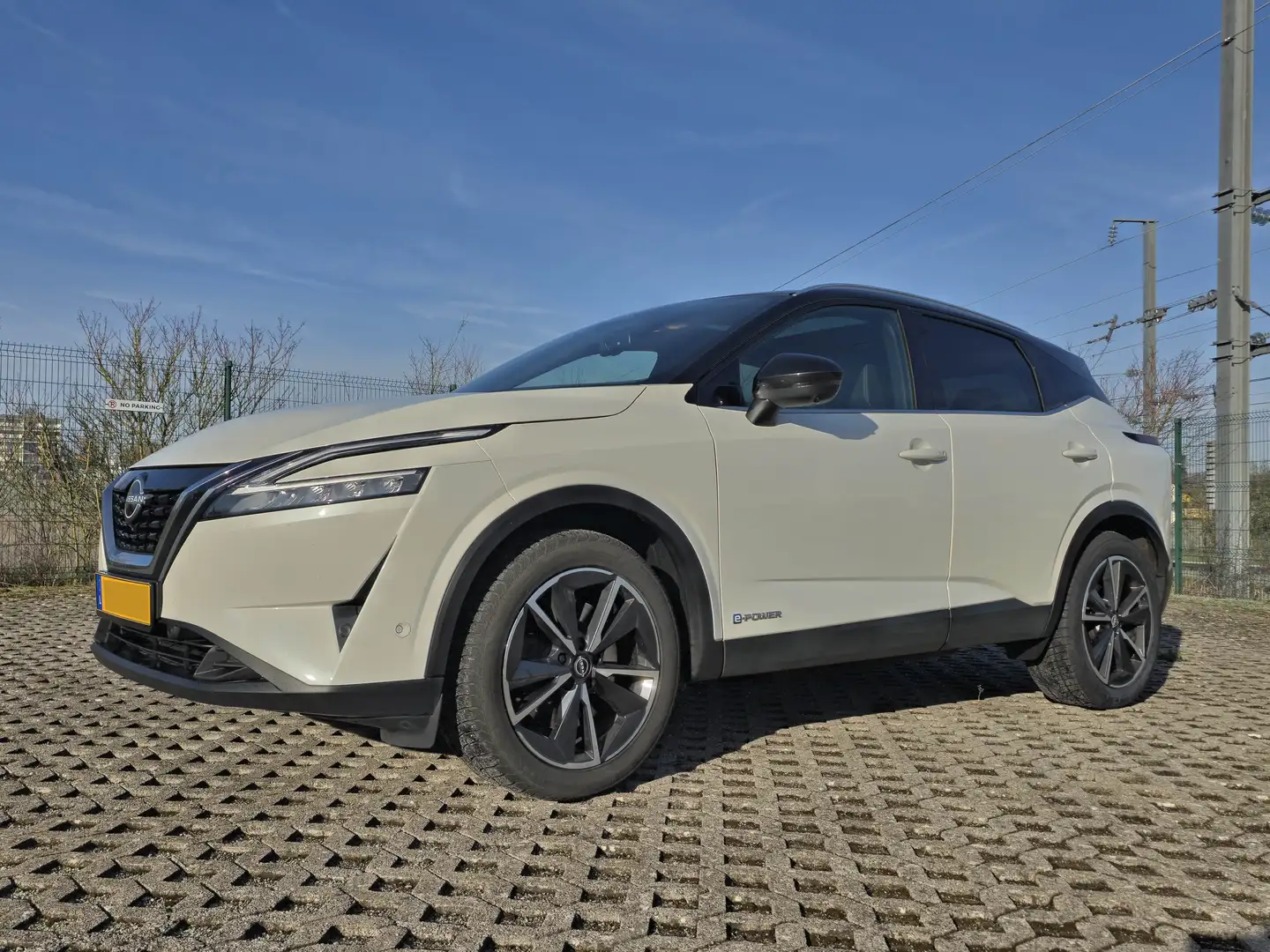 Nissan Qashqai 1.5 Tekna+ e-Power hybride automat pano 360° Blanc - 2