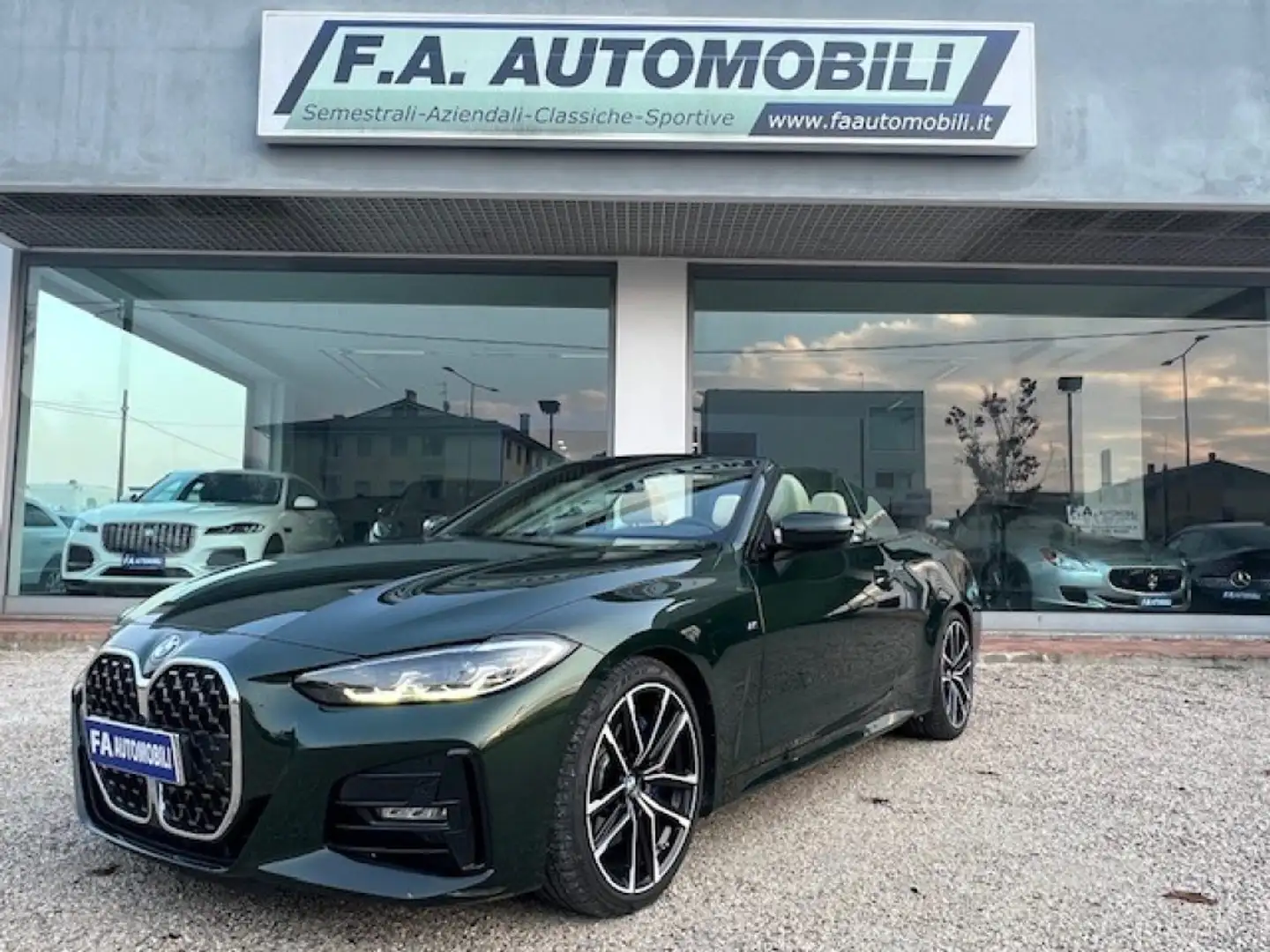BMW 420 d 48V Cabrio Msport Aut. Verde - 1