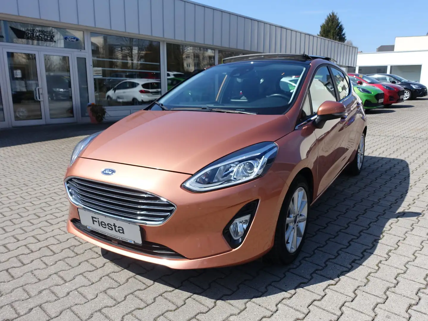 Ford Fiesta Titanium *Navi*Glasdach* Bronze - 1