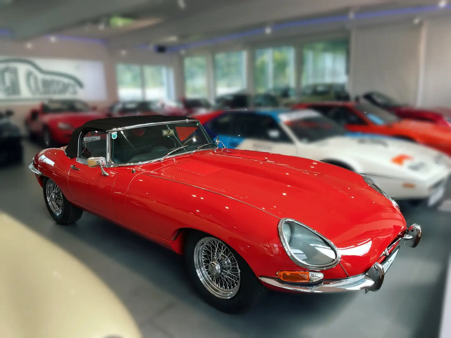 Jaguar E-Type 3,8 Serie 1 Rot - 1
