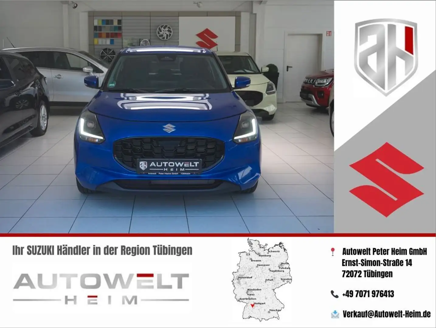Suzuki Swift Comfort+*Tempomat*Klimaautomatik*Automatik plava - 1