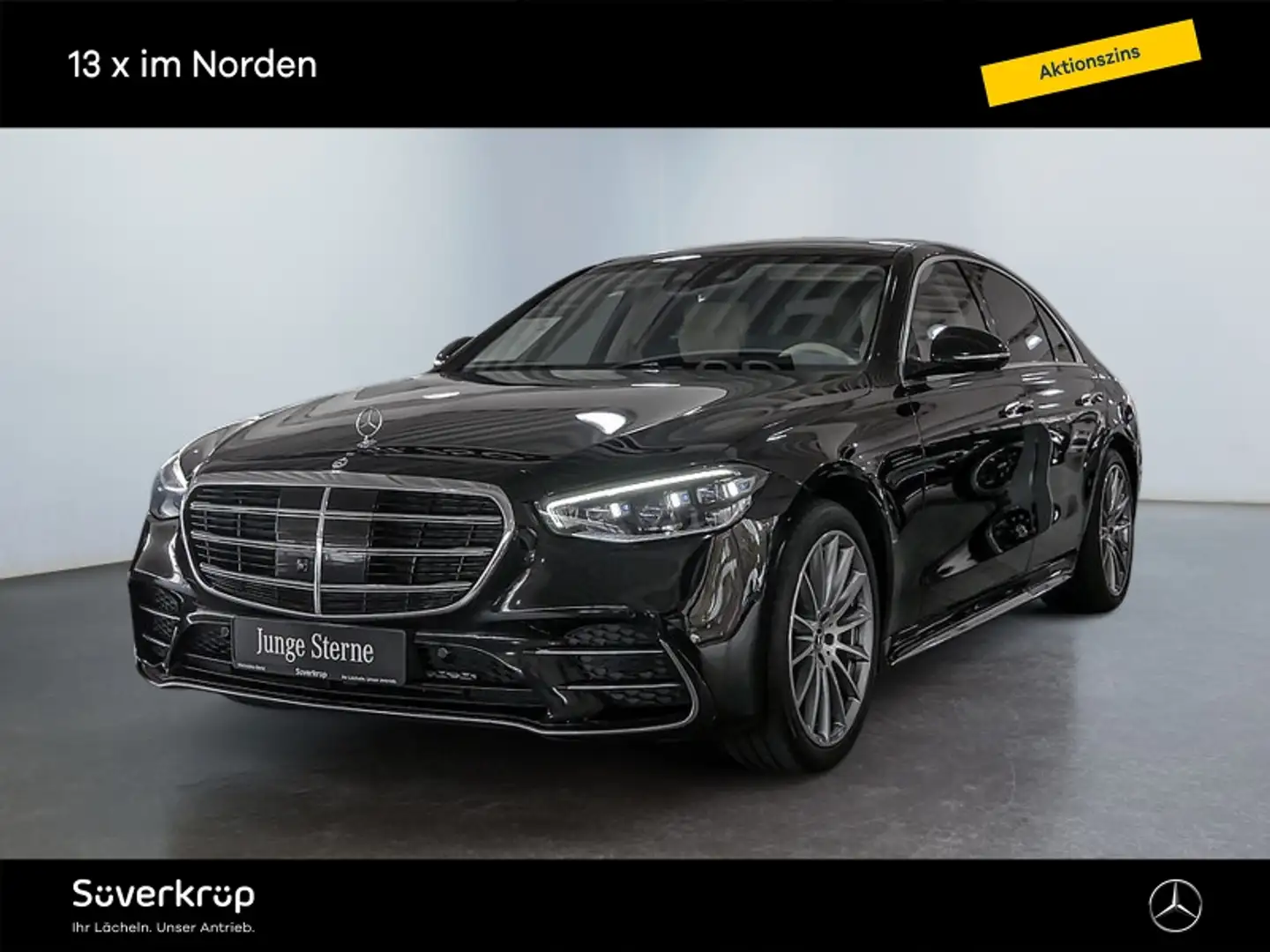 Mercedes-Benz S 580 e 4M KOM AMG BURM MEMO 360 AIRMATIC DISTR Negro - 1