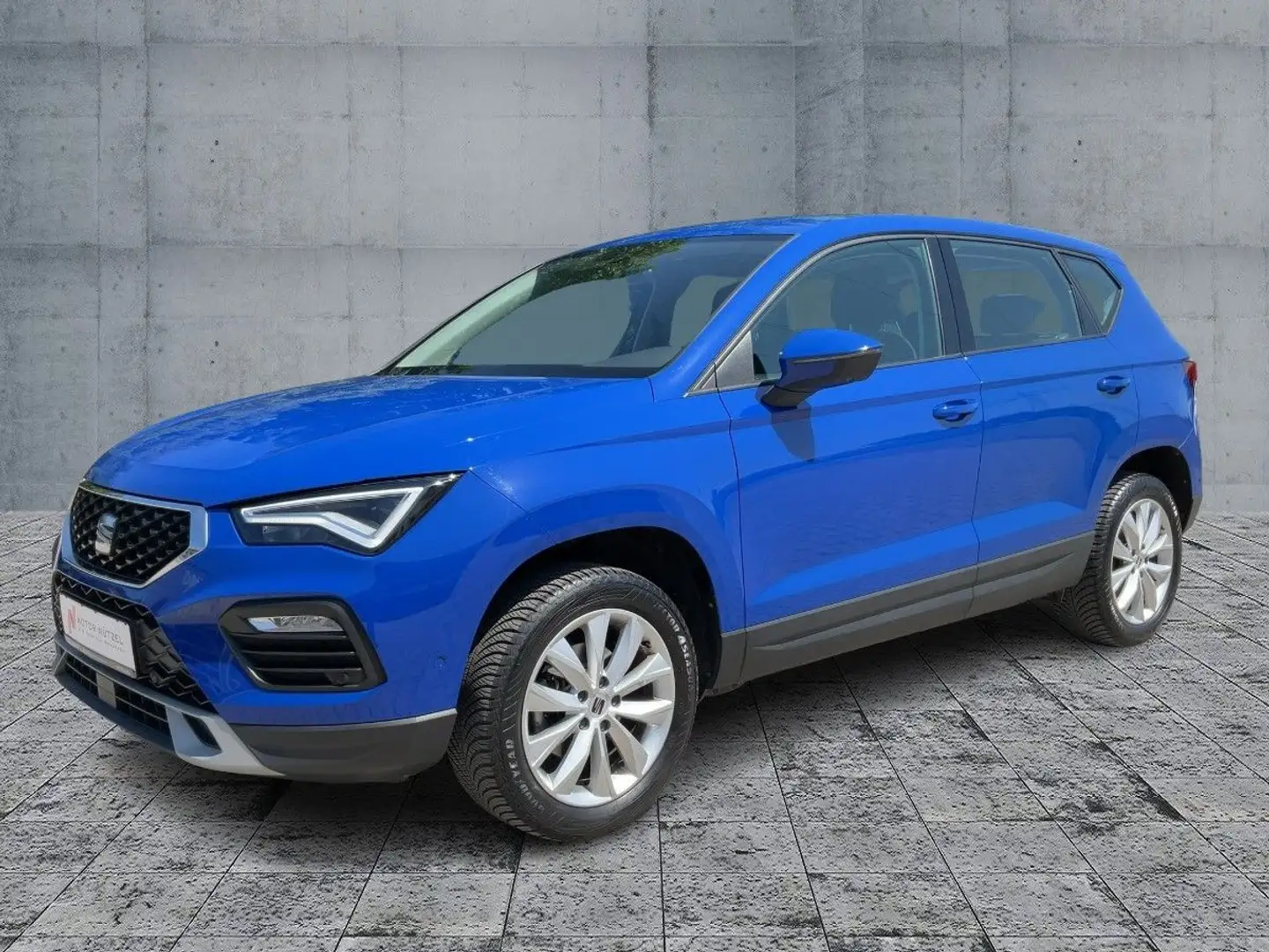 SEAT Ateca 1.0 TSI STYLE LED+NAVI+APP+GRA+SHZ+PDC+RFK Blau - 2