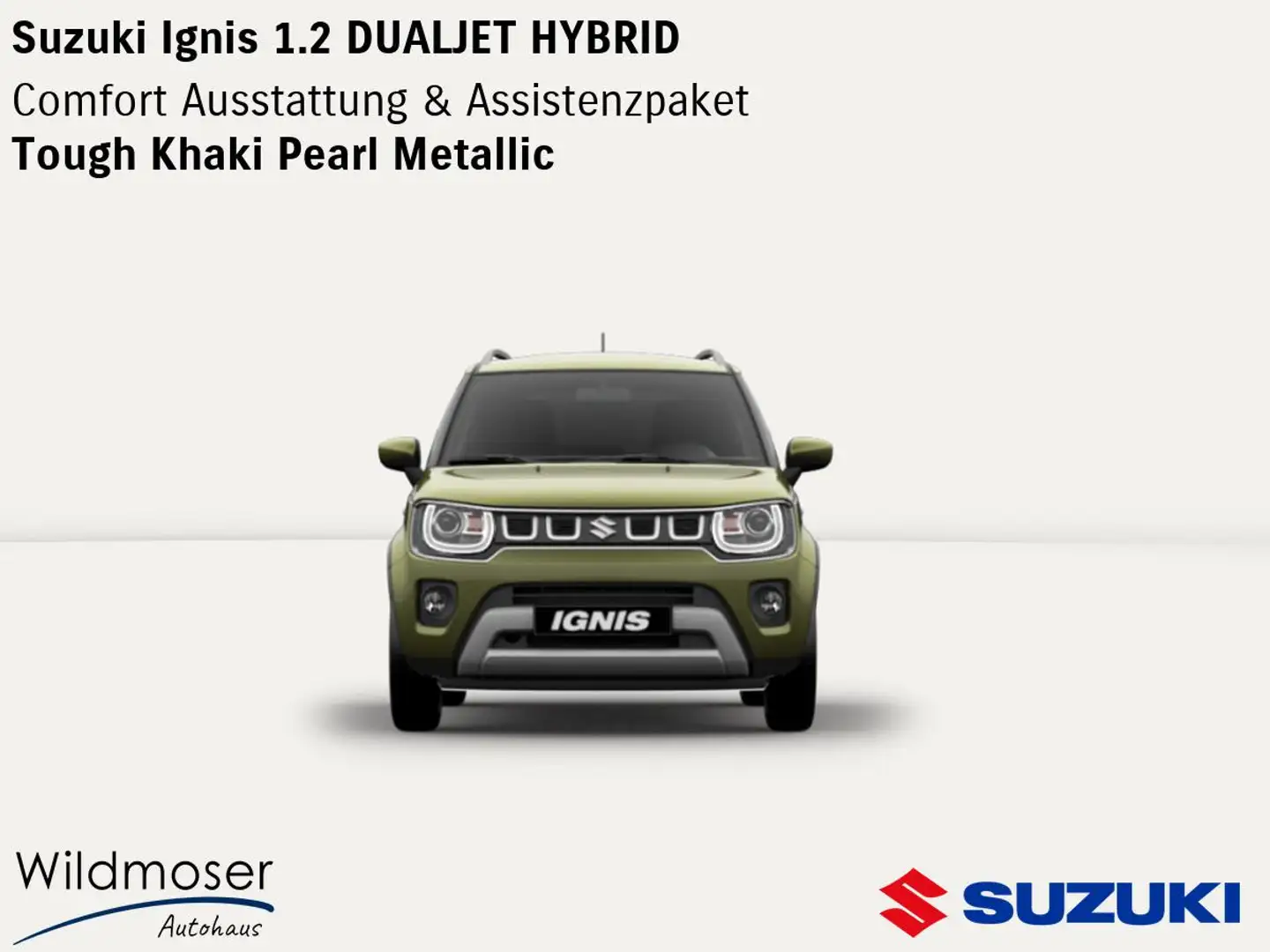 Suzuki Ignis ❤️ 1.2 DUALJET HYBRID ⏱ 5 Monate Lieferzeit ✔️ Com Grün - 2
