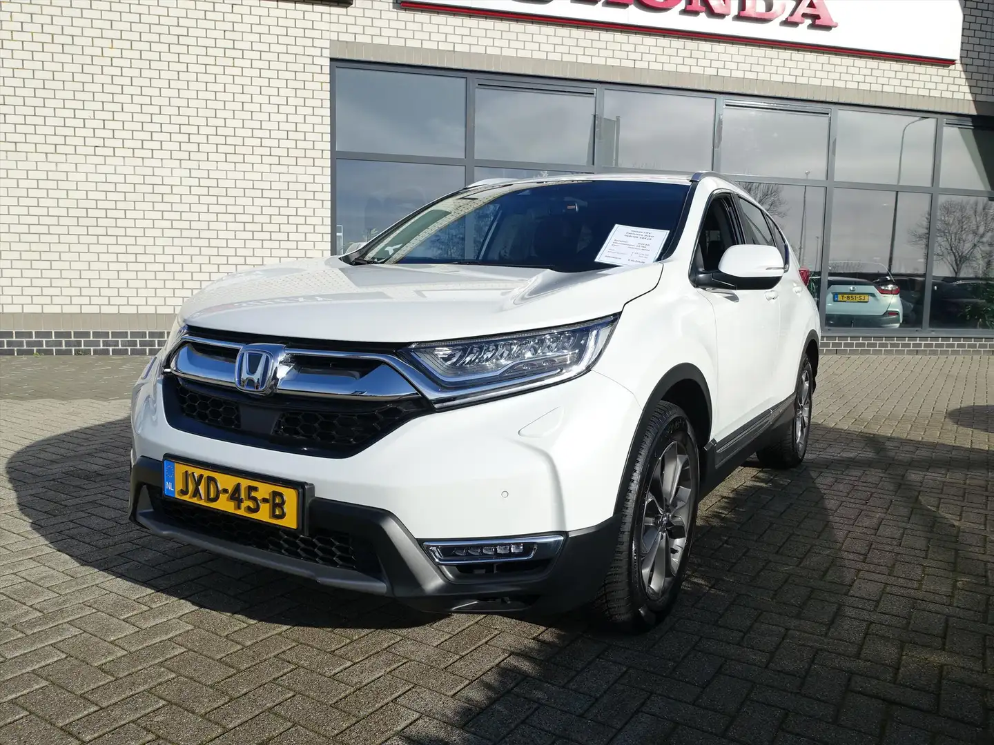 Honda CR-V 2.0 HYBRID 184pk AWD E-CVT Executive Nieuwstaat Weiß - 2
