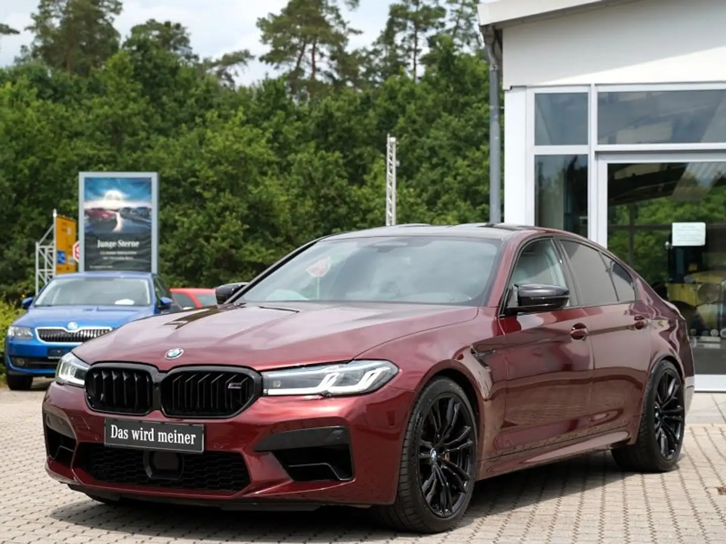 BMW M5 Competition Xd M-TRACK+KERAMIK+HUD+360°*B&W+T Red - 2