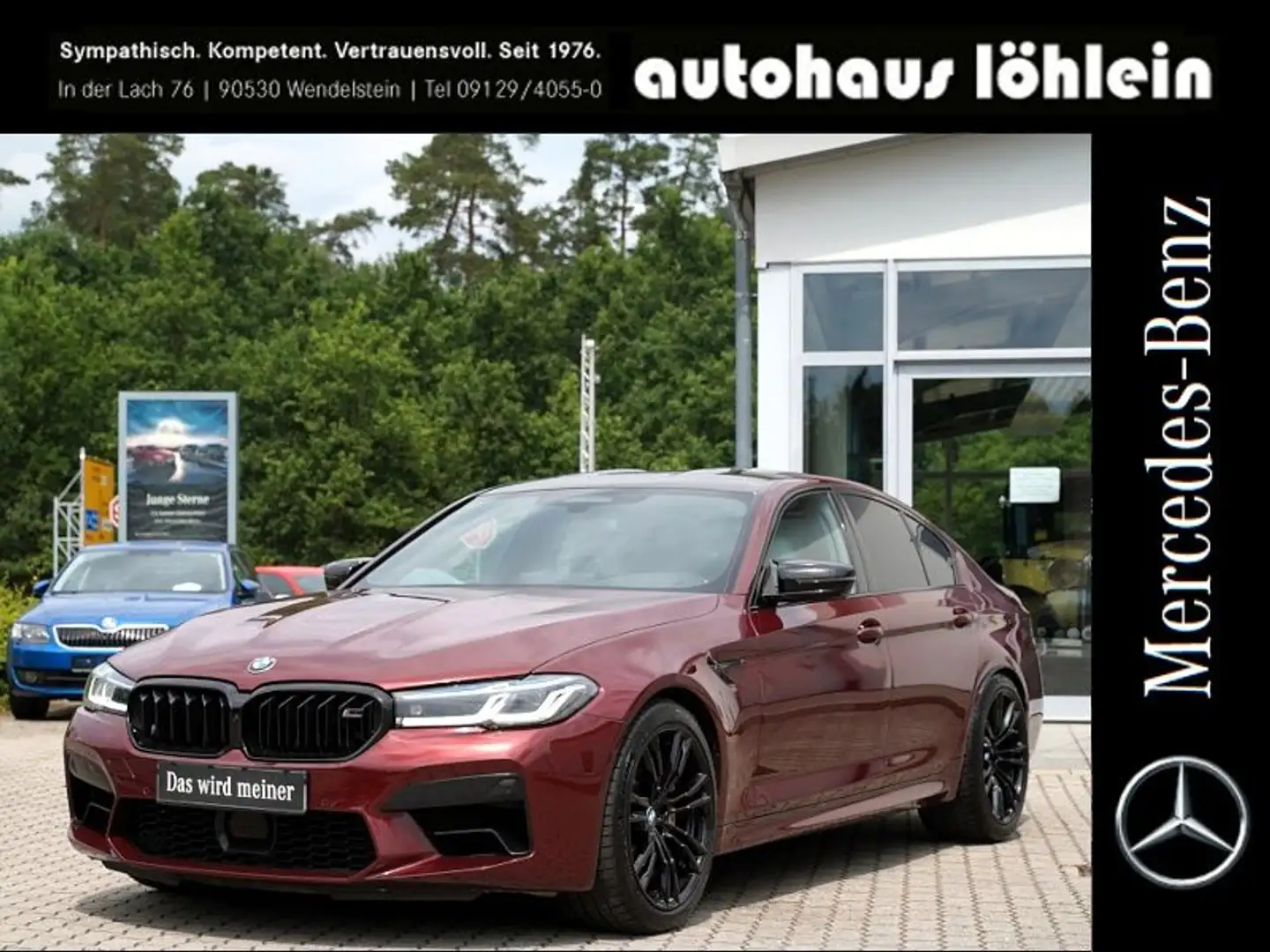 BMW M5 Competition Xd M-TRACK+KERAMIK+HUD+360°*B&W+T Red - 1
